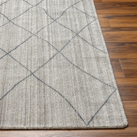 Surya Highland Hhd-2300 Light Gray, Charcoal, Medium Gray Rug.