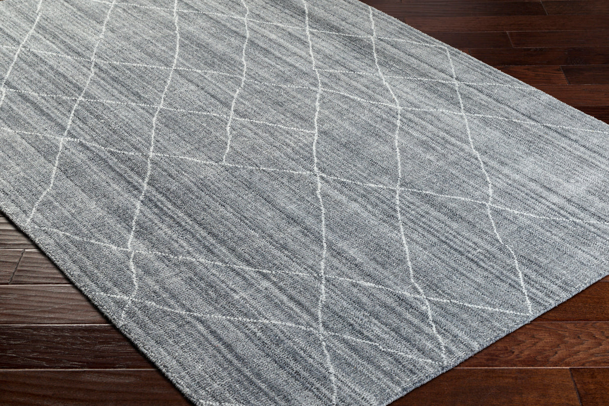 Surya Highland Hhd-2301 Silver Gray, Light Gray, Medium Gray Rug.