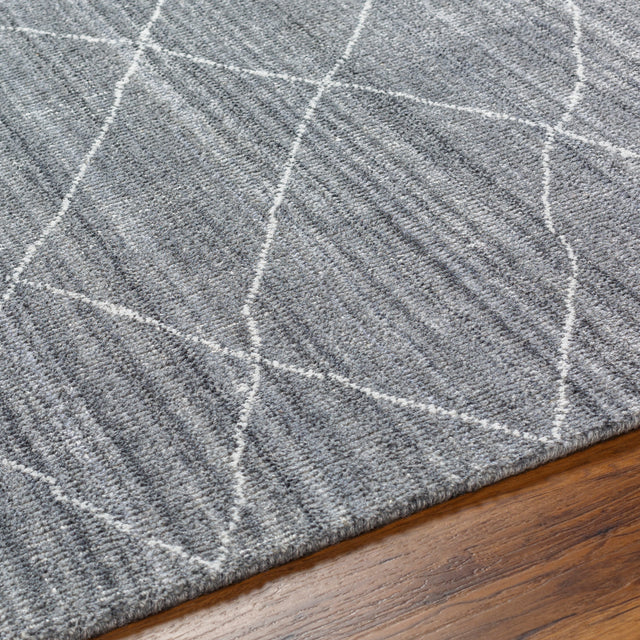 Surya Highland Hhd-2301 Silver Gray, Light Gray, Medium Gray Rug.