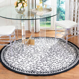 Safavieh Chelsea hk15c White / Black Rugs
