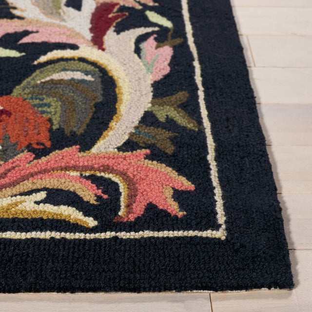 Safavieh Chelsea hk48k Ivory / Black Rugs
