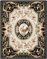 Safavieh Chelsea hk48k Ivory / Black Rugs