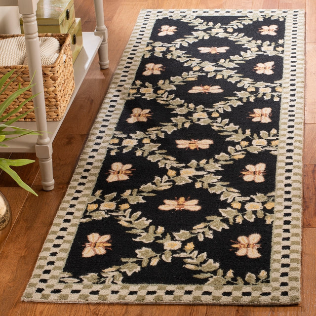 Safavieh Chelsea Hk55B Black Rugs