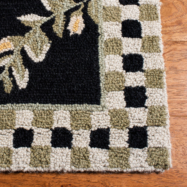Safavieh Chelsea Hk55B Black Rugs