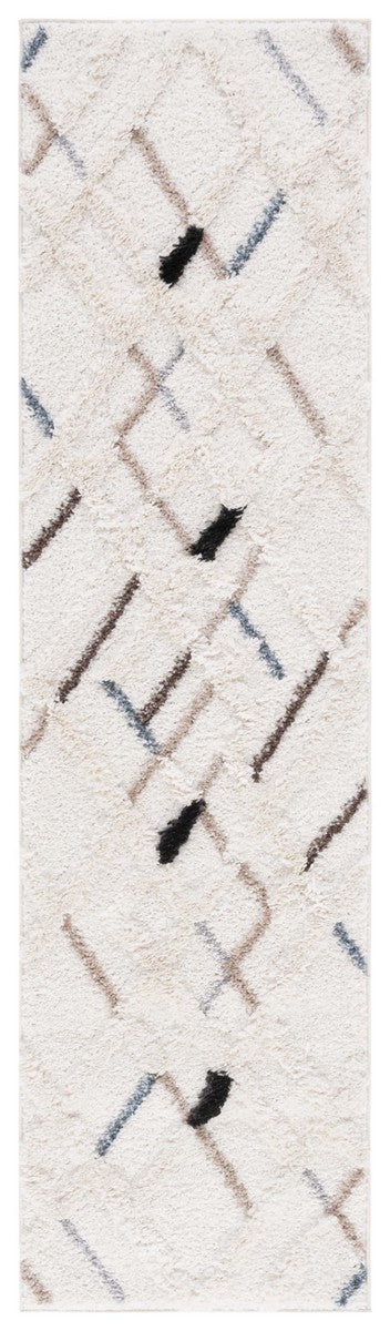 Safavieh Hi-Lo Shag Hls210B Light Beige/Beige Area Rug