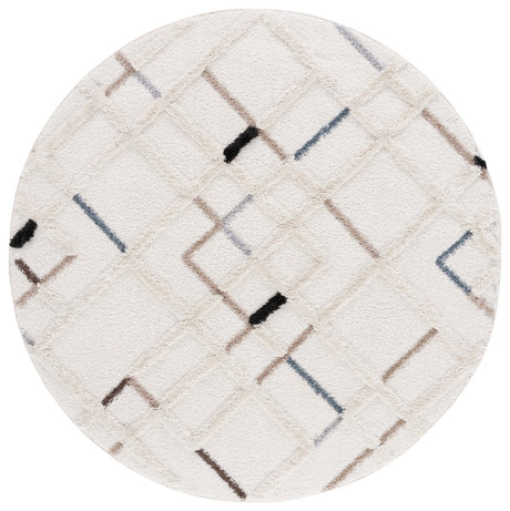 Safavieh Hi-Lo Shag Hls210B Light Beige/Beige Rug.