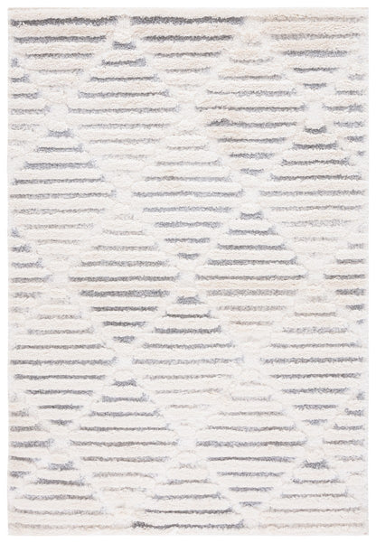 Safavieh Hi-Lo Shag Hls212B Beige/Grey Area Rug