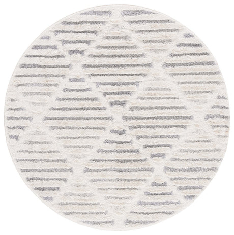 Safavieh Hi-Lo Shag Hls212B Beige/Grey Rug.