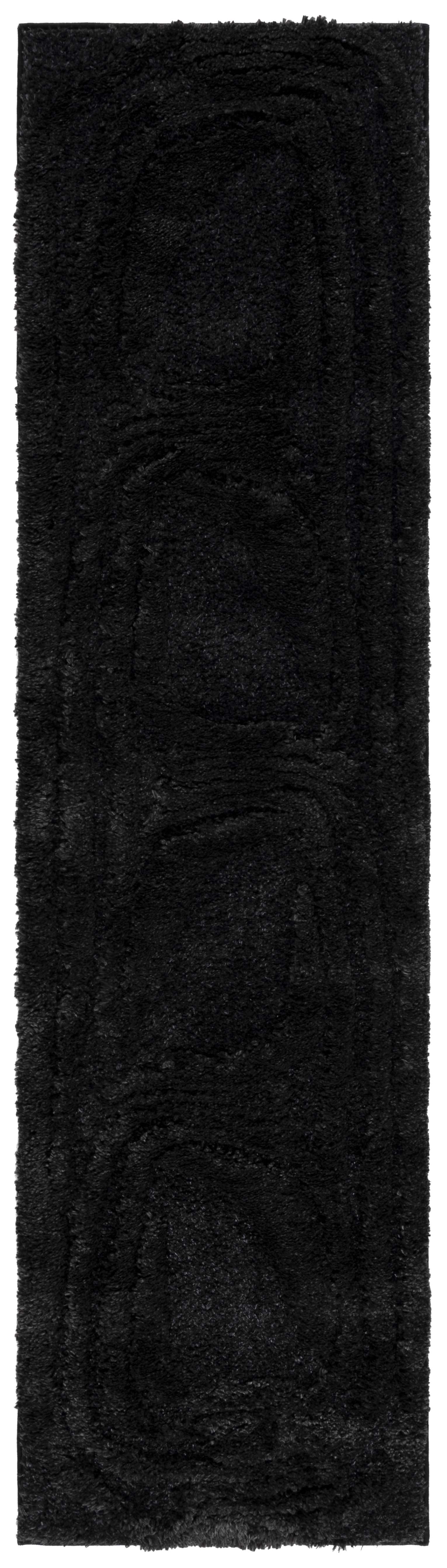 Safavieh Hi-Lo Shag Hls214Z Black Area Rug