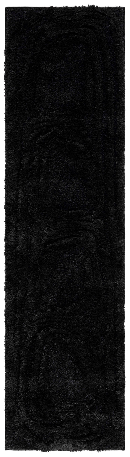 Safavieh Hi-Lo Shag Hls214Z Black Area Rug