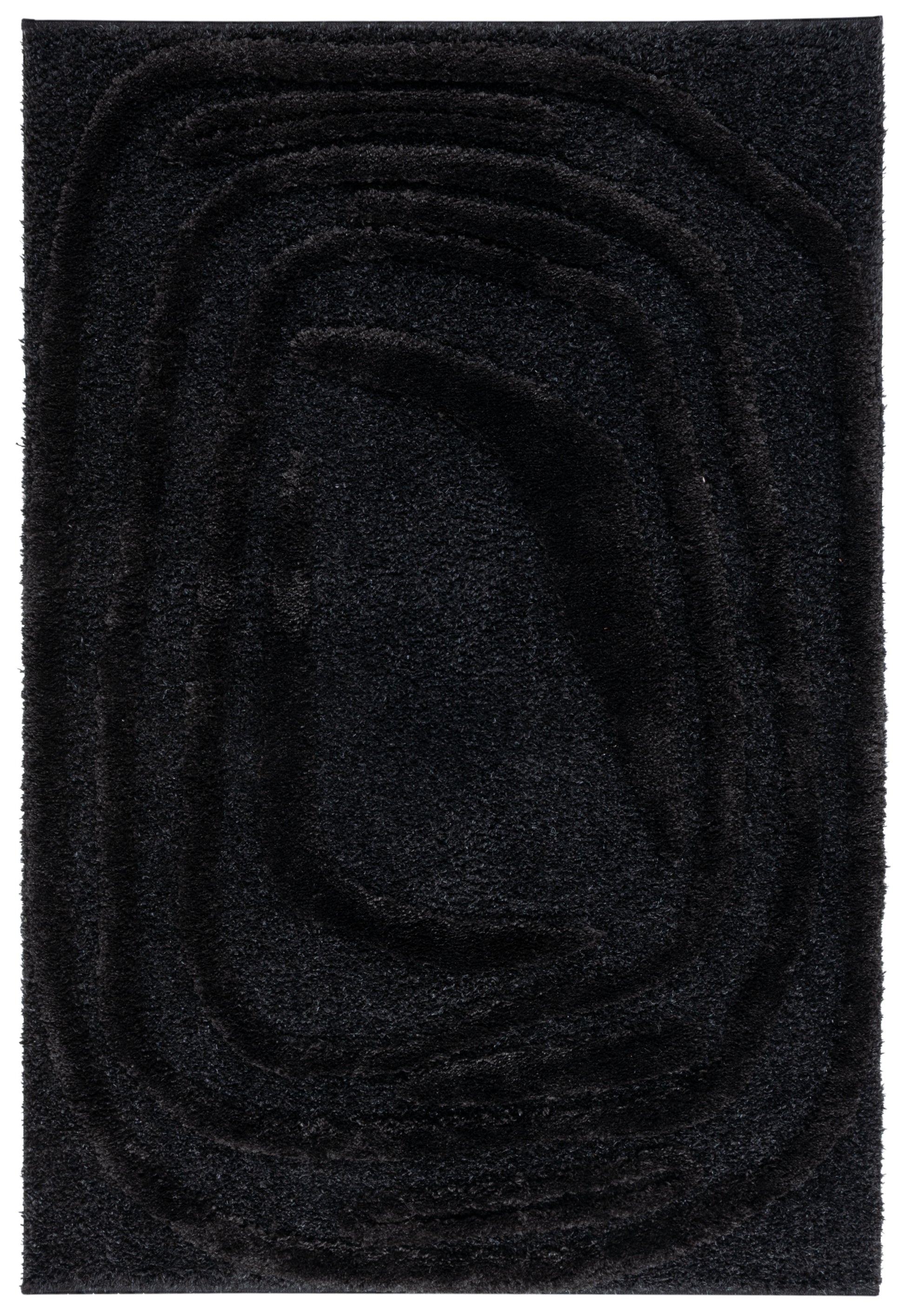 Safavieh Hi-Lo Shag Hls214Z Black Area Rug