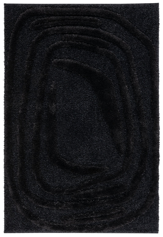 Safavieh Hi-Lo Shag Hls214Z Black Area Rug