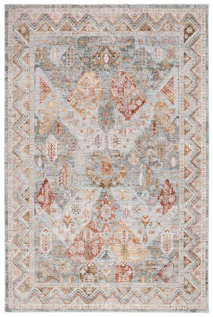 Safavieh Hamilton Hlt104M Blue/Gold Rust Area Rug