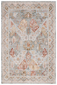 Safavieh Hamilton Hlt104M Blue/Gold Rust Area Rug