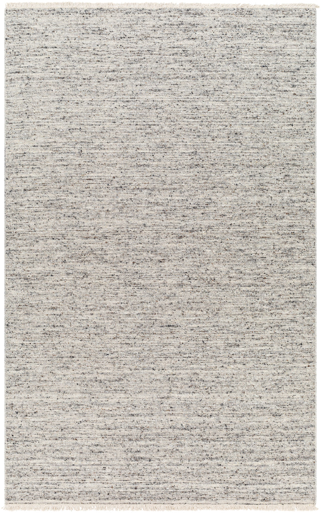 Surya Hamburg Hmb-2301 Sterling Grey, Light Grey, Metallic - Silver Rug.