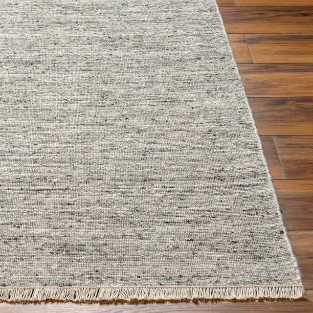 Surya Hamburg Hmb-2301 Sterling Grey, Light Grey, Metallic - Silver Rug.