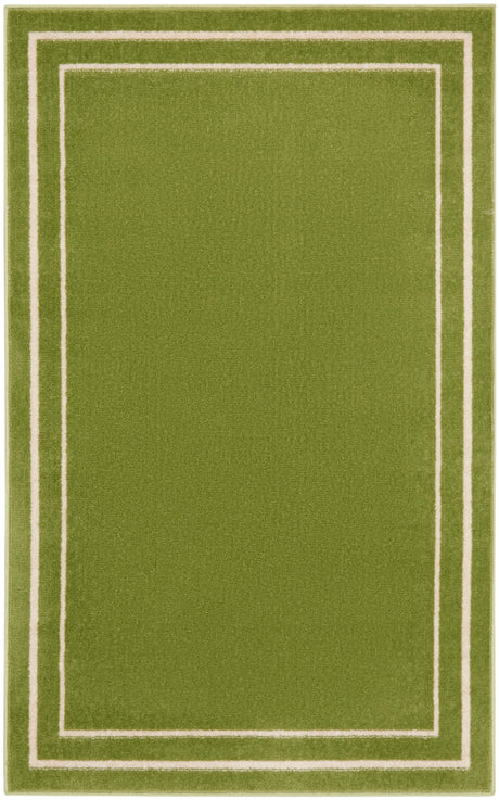 Nourison Nourison Essentials Nre02 Green Ivory Area Rug