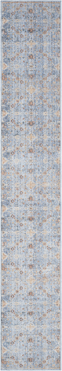 Nourison Elegant Heirlooms Elh02 Blue Ivory Area Rug