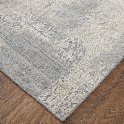 Feizy Eastfield Eas6989F Silver/Gray Area Rug