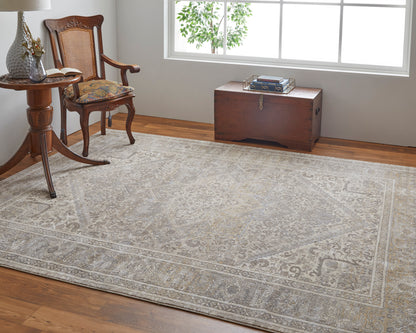 Feizy Celene Cel39Kxf Tan/Brown/Ivory Area Rug