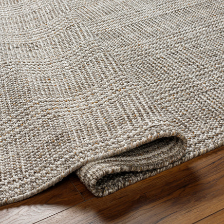 Surya Hope Hop-2300 Sage, Ash, Grey, Metallic - Silver, Nickel Rug.