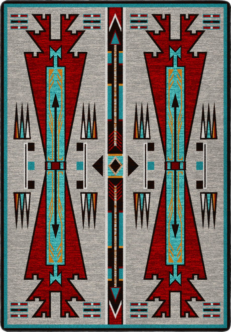 American Dakota Horse Thieves OKA Electric Rug
