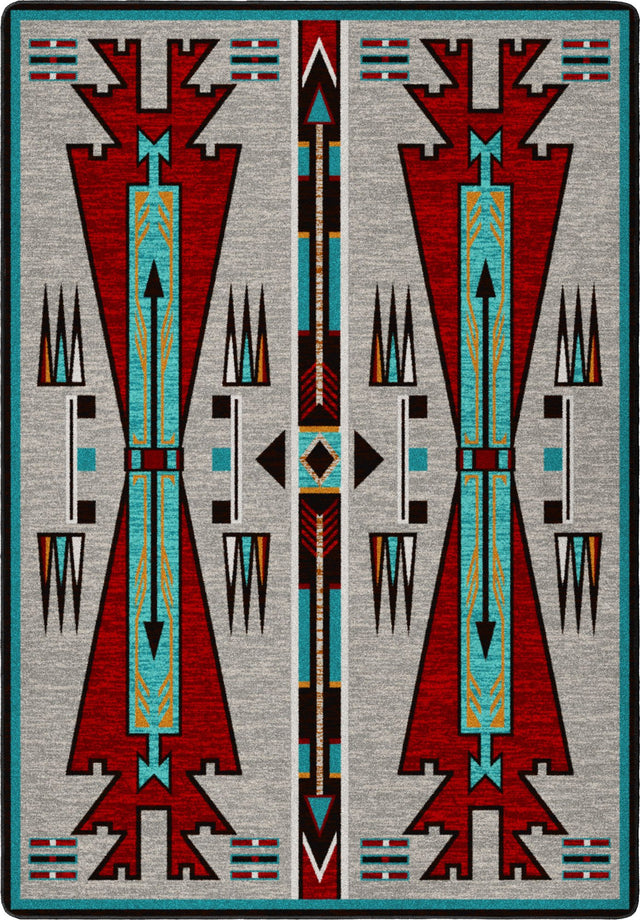 American Dakota Horse Thieves OKA Electric Rug