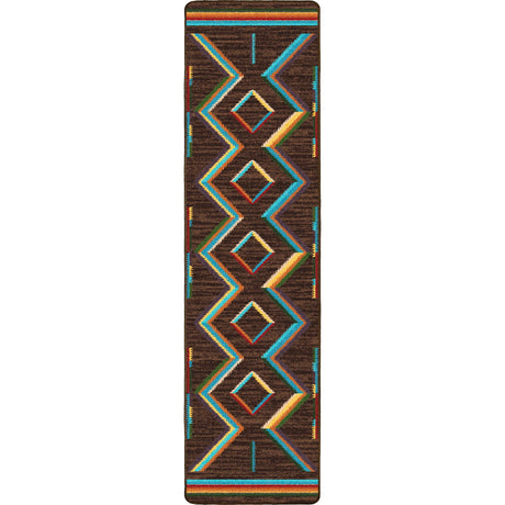 American Dakota Hour Glass Bright Rug