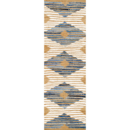 Nuloom Marla Denim And Asdr02A Off White Area Rug