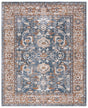 Safavieh Heirloom Hrl720M Blue/Rust Rug.