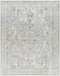 Surya Hassler Hsl-2306 Light Slate, Charcoal, Mustard, Plum Rug.