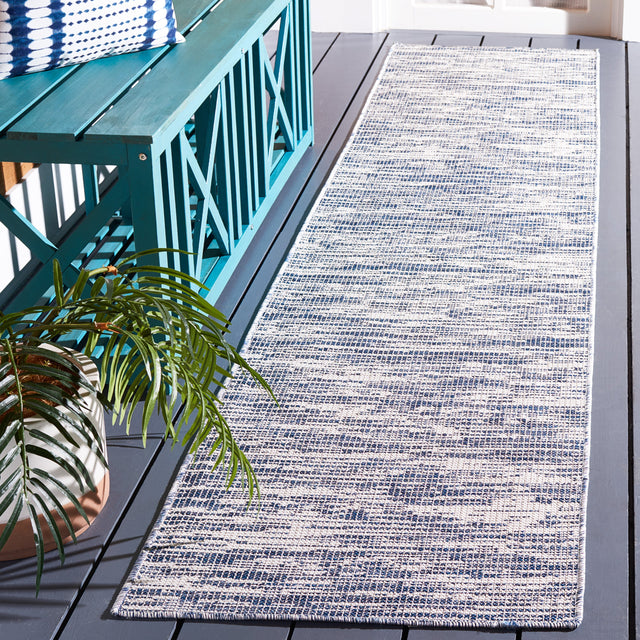 Safavieh Hampton Htn238M Blue Rug.