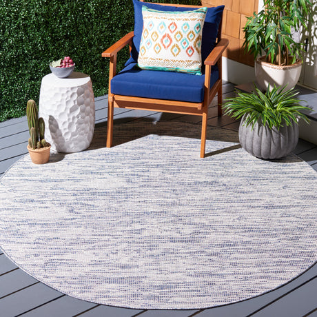 Safavieh Hampton Htn238M Blue Rug.