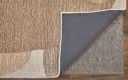 Feizy Pollock Plk8951F Brown/Tan/Ivory Area Rug