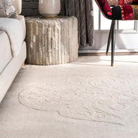 Nuloom Strother Rucs05B Ivory Area Rug