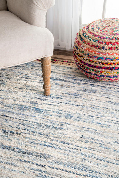 Nuloom Handwoven Darline Hmds01A Light Blue Area Rug