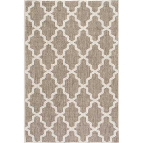 Nuloom Gina Moroccan Trellis Owdn06A Taupe Rug.