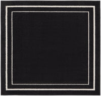 Nourison Nourison Essentials Nre02 Black Ivory Area Rug