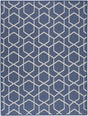 Nourison Horizon Indoor/Outdoor HOZ01 Navy Contemporary Area Rugs
