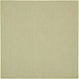 Nourison Courtyard Cou01 Ivory Green Rugs