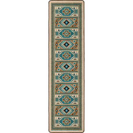 American Dakota Indigo Turquoise Rug