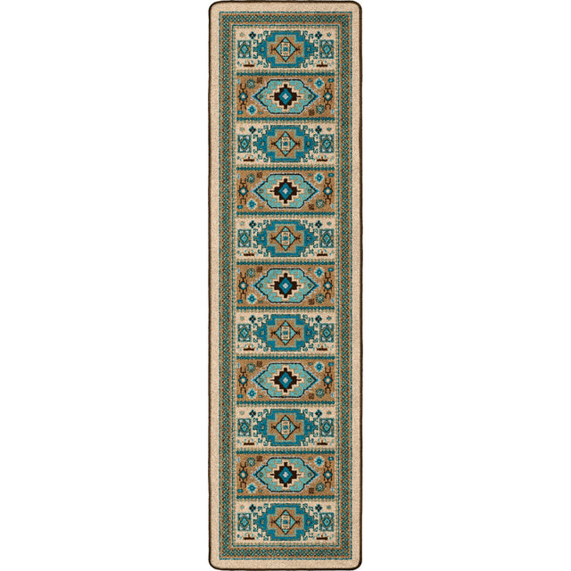 American Dakota Indigo Turquoise Rug