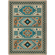 American Dakota Indigo Turquoise Rug