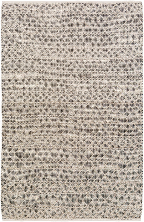 Surya Ingrid Ing-2000 Black, Ivory, Taupe Rugs.