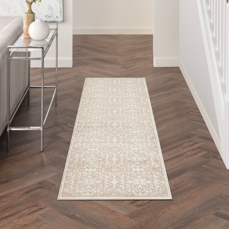 Nourison Jubilant Jub06 Ivory Beige Area Rug