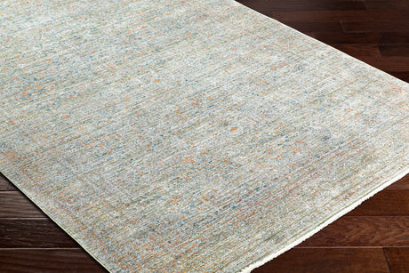 Surya Isfahan Isf-2300 Olive, Gray, Black, Rust, Dark Blue, Tan Rug.