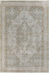 Surya Isfahan Isf-2302 Olive, White, Black, Amber, Rust Rug.