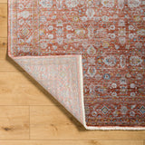 Surya Isfahan Isf-2303 Rust, Gray, Black, Tan, Olive, Amber Rug.