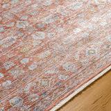 Surya Isfahan Isf-2303 Rust, Gray, Black, Tan, Olive, Amber Rug.