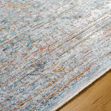 Surya Isfahan Isf-2305 Gray, White, Black, Rust, Dark Blue, Tan Rug.